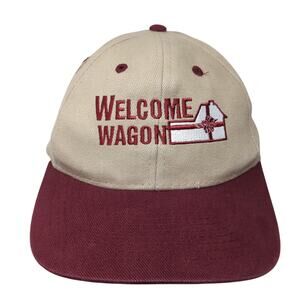 Welcome Wagon Slideback Baseball Cap Multicolor One Size Adjustable Four Seasons